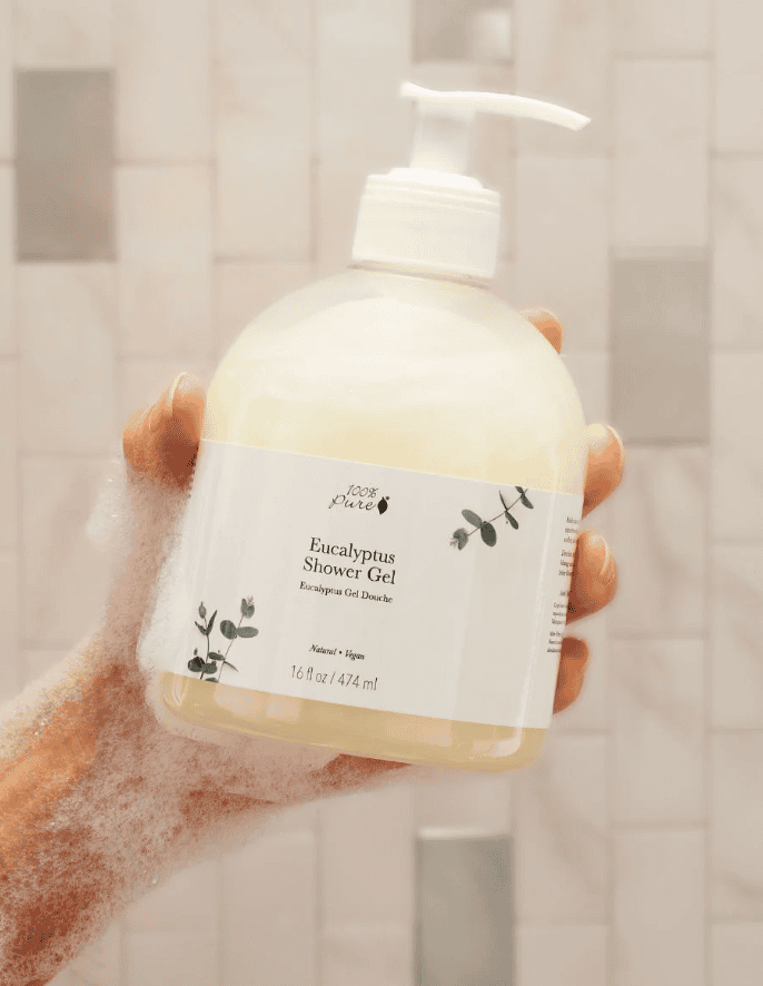 100% pure shower gel