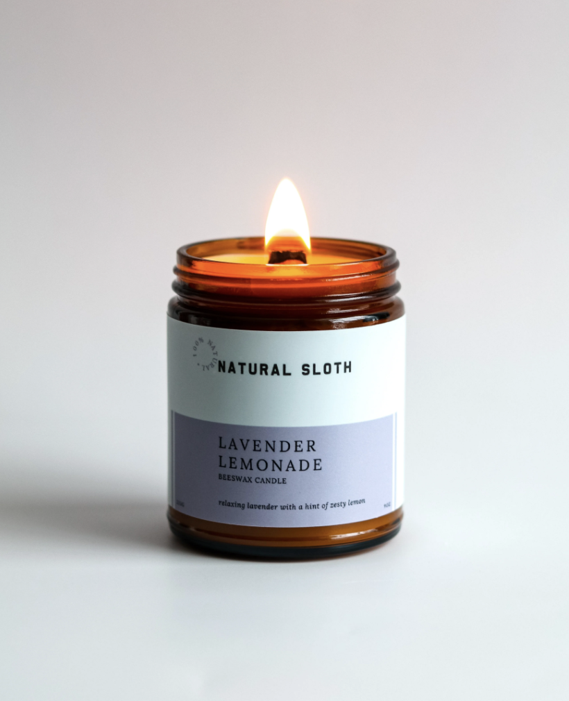 Natural Sloth Candles
