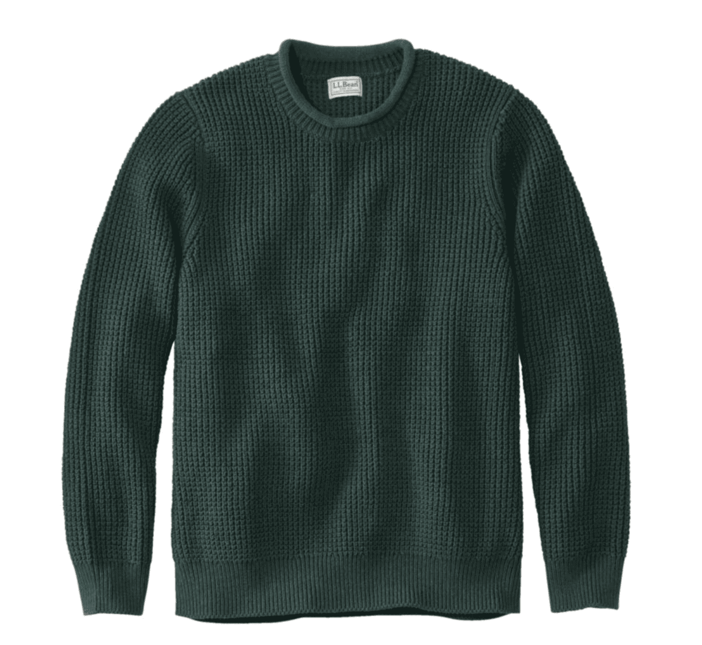 L.L. Bean Organic Cotton Rollneck Crew Sweater