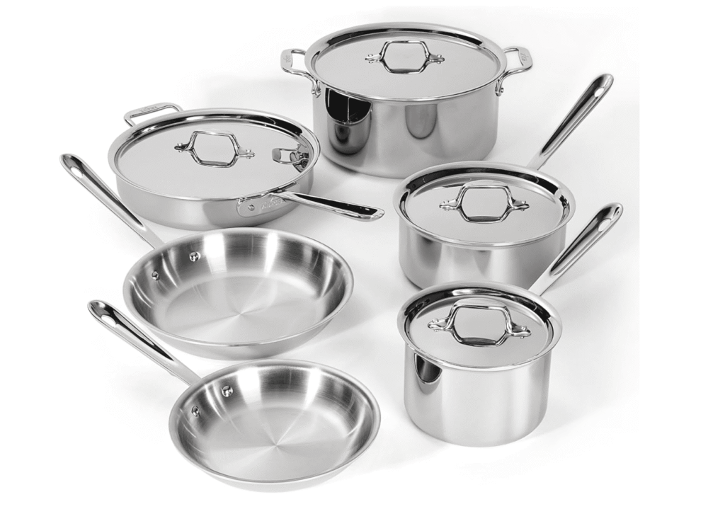 All Clad Stainless Steel Cookware