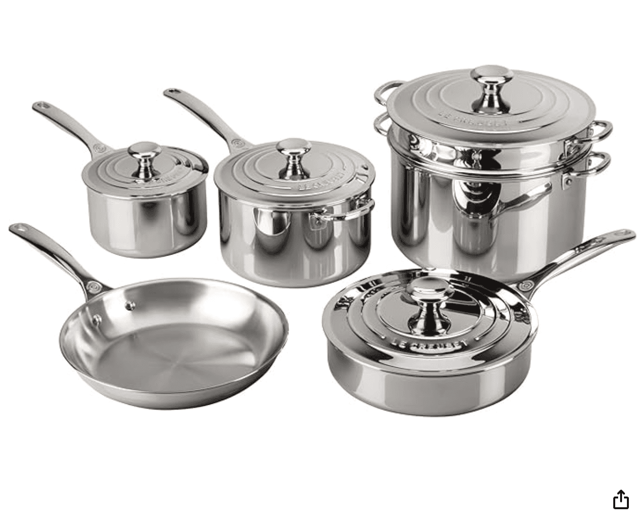 Le Creuset Stainless Steel Cookware