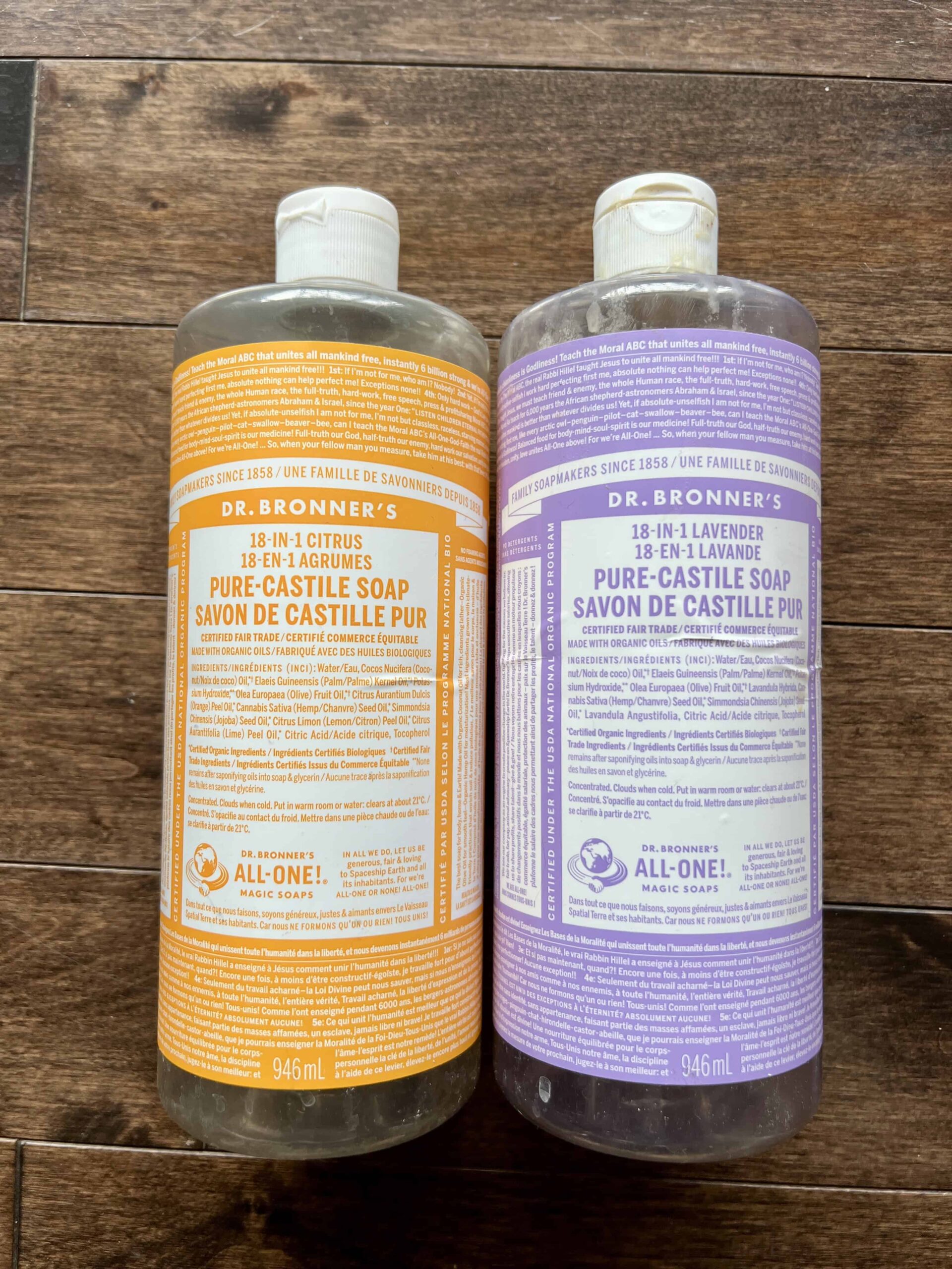 Dr. Bronner's Castile Soap
