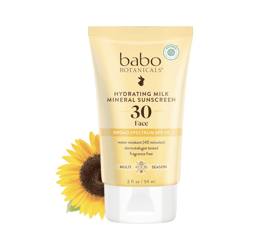 Babo Botanicals Hydrating Milk Mineral Sunscreen