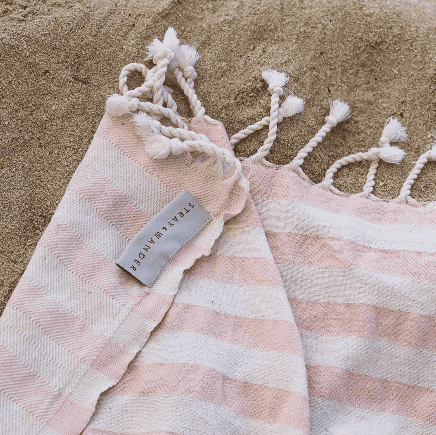 Stray & Wander Organic Turkish Cotton Towels